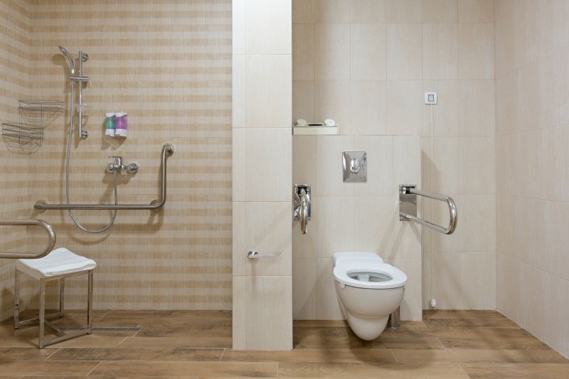 Shower with Integrated Seating